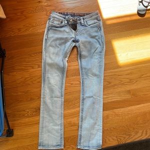 Rock Revival Light Wash Jeans Skinny